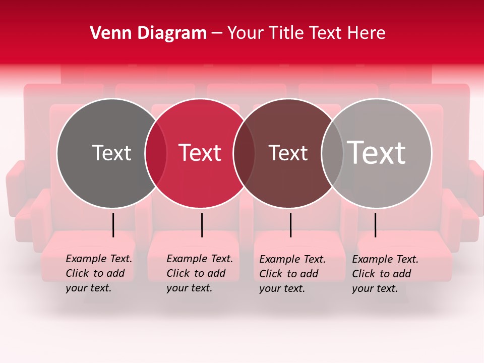Red Conference Movie PowerPoint Template