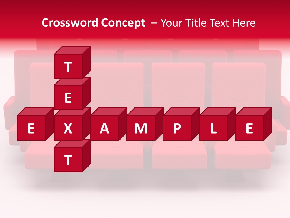 Red Conference Movie PowerPoint Template
