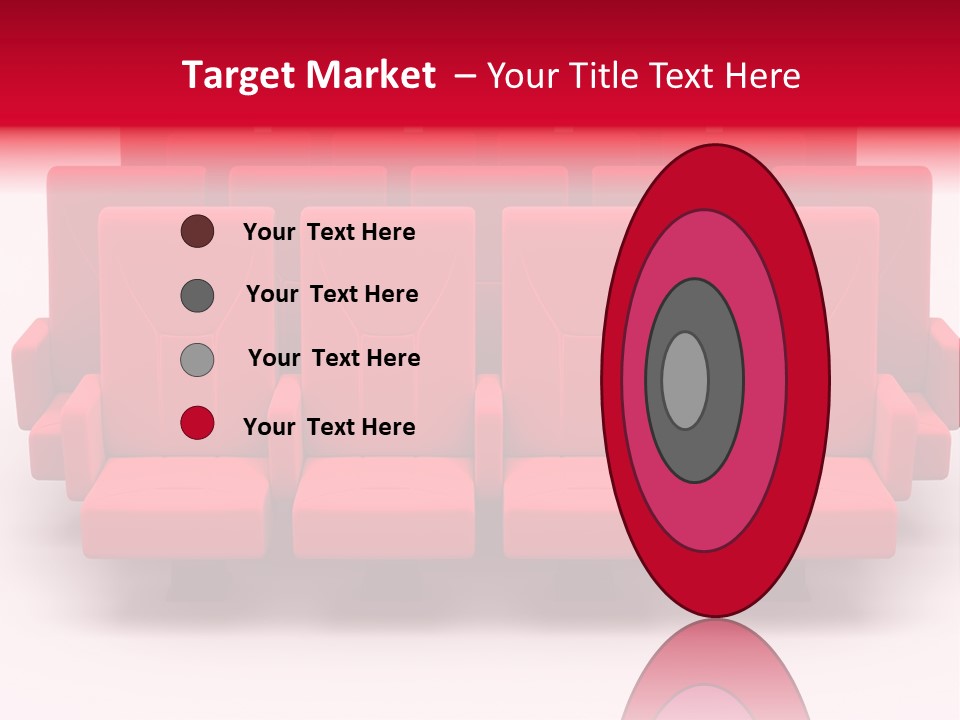 Red Conference Movie PowerPoint Template