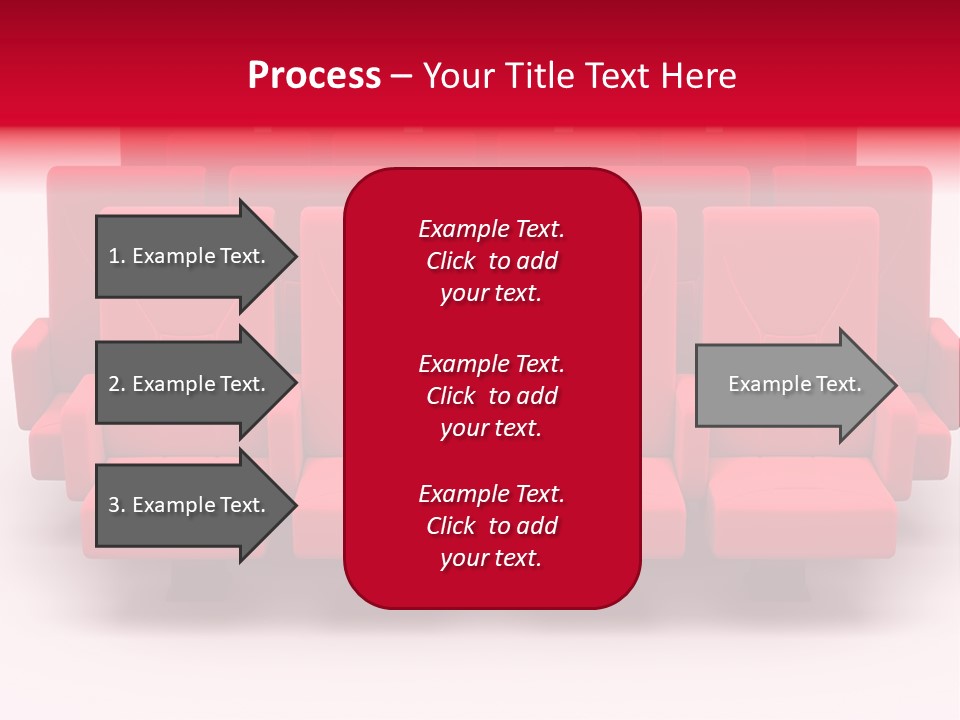 Red Conference Movie PowerPoint Template