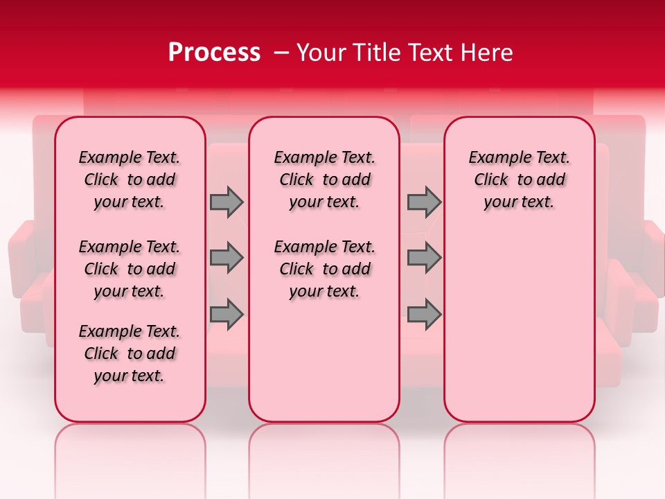 Red Conference Movie PowerPoint Template