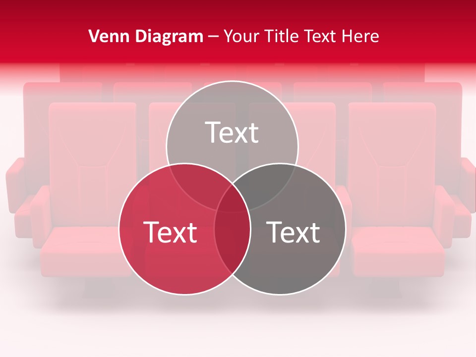 Red Conference Movie PowerPoint Template