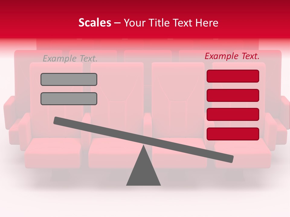Red Conference Movie PowerPoint Template