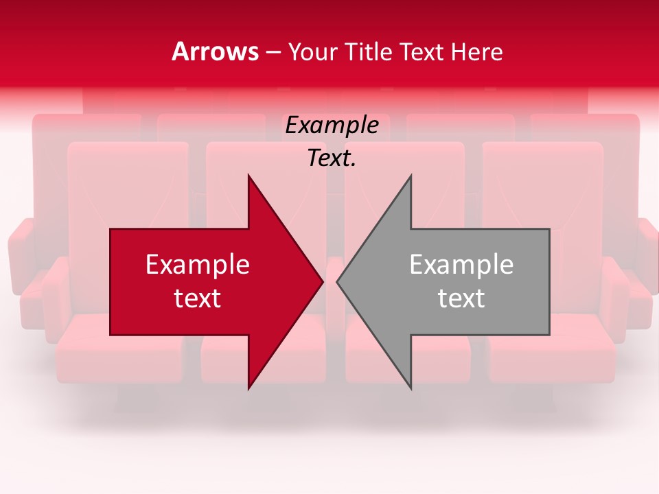 Red Conference Movie PowerPoint Template
