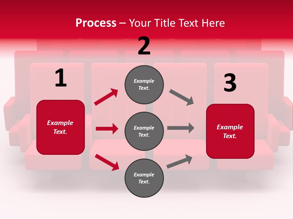 Red Conference Movie PowerPoint Template