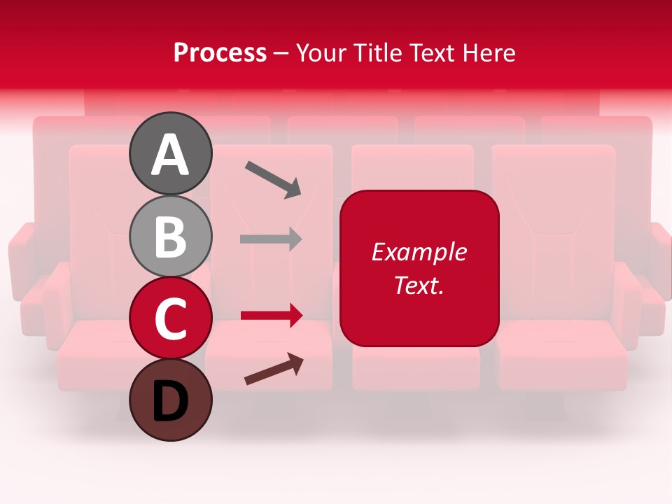 Red Conference Movie PowerPoint Template