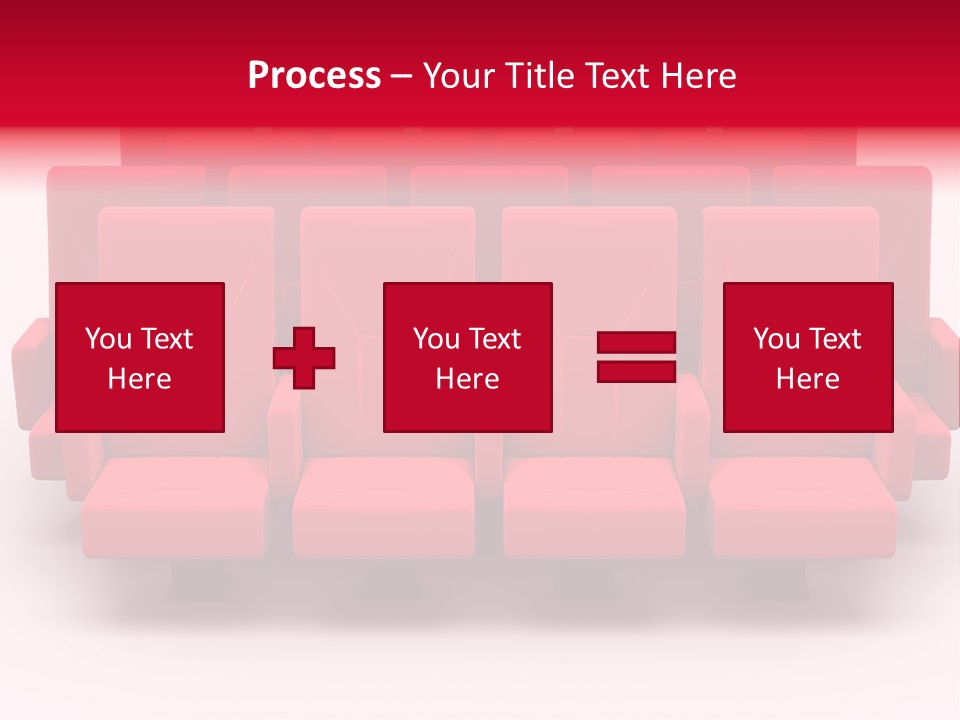 Red Conference Movie PowerPoint Template
