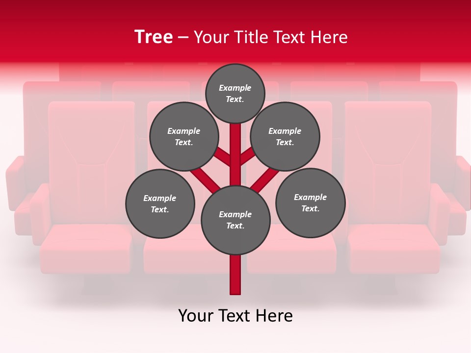 Red Conference Movie PowerPoint Template