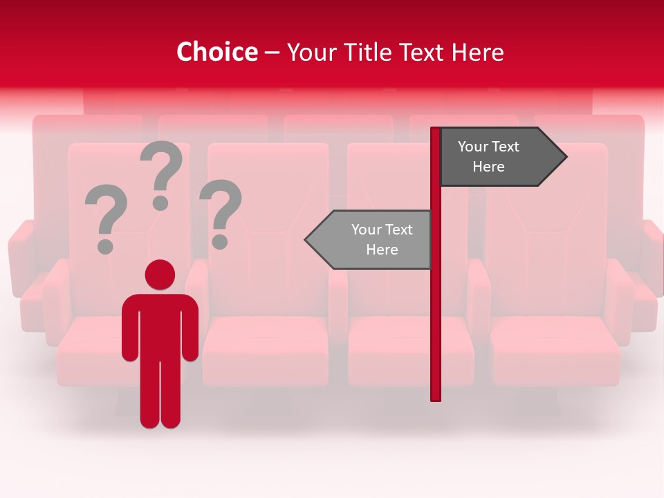 Red Conference Movie PowerPoint Template