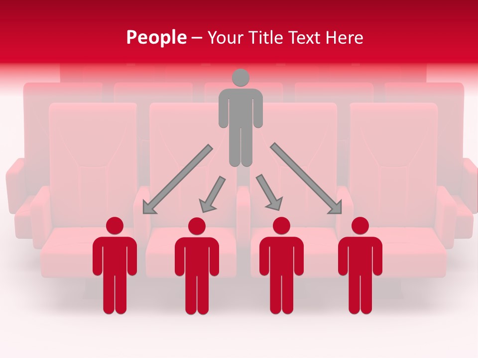 Red Conference Movie PowerPoint Template