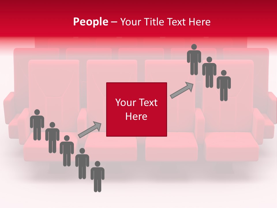 Red Conference Movie PowerPoint Template