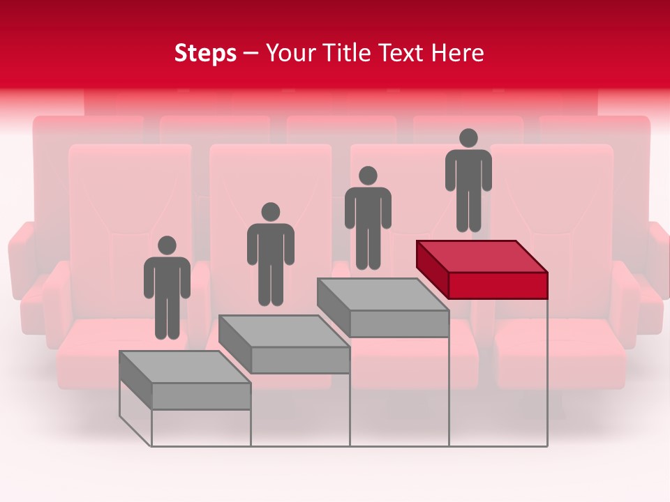 Red Conference Movie PowerPoint Template
