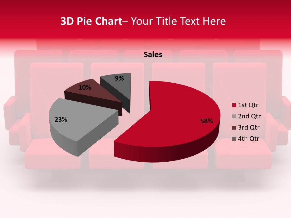 Red Conference Movie PowerPoint Template