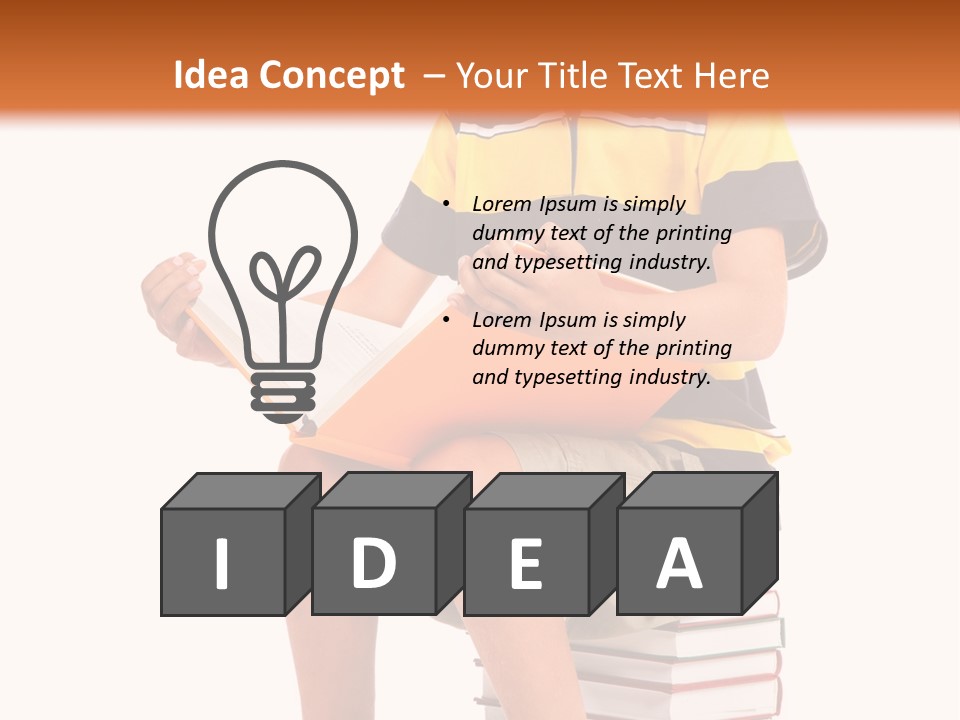 Preschool Preschooler Child PowerPoint Template