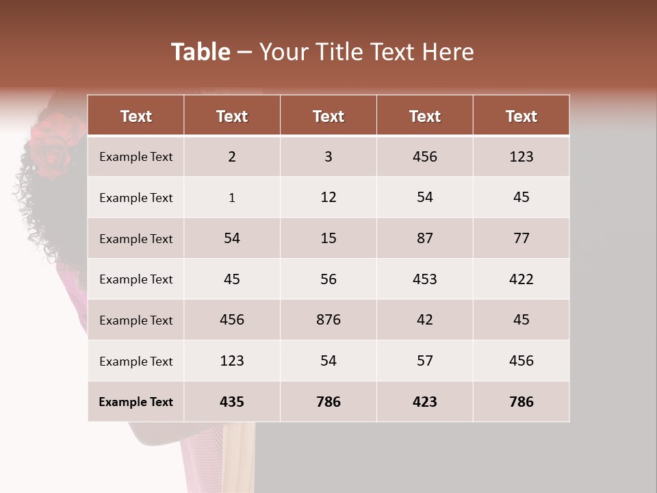 Kid Pointing Background PowerPoint Template