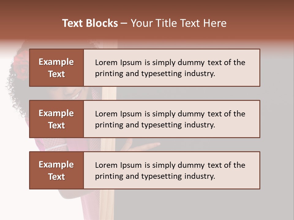 Kid Pointing Background PowerPoint Template