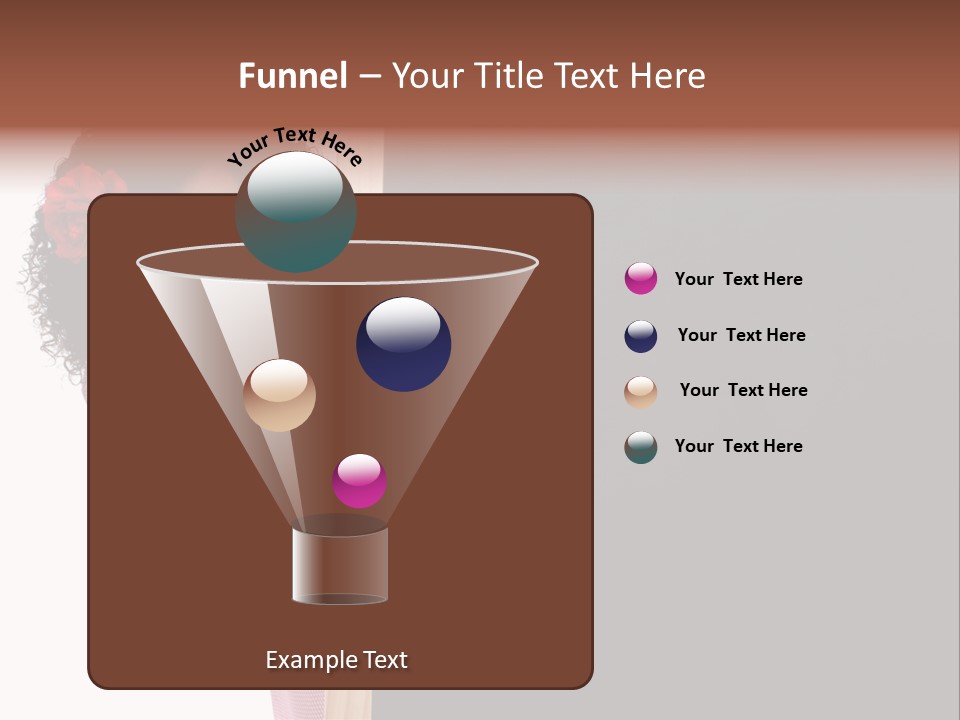 Kid Pointing Background PowerPoint Template