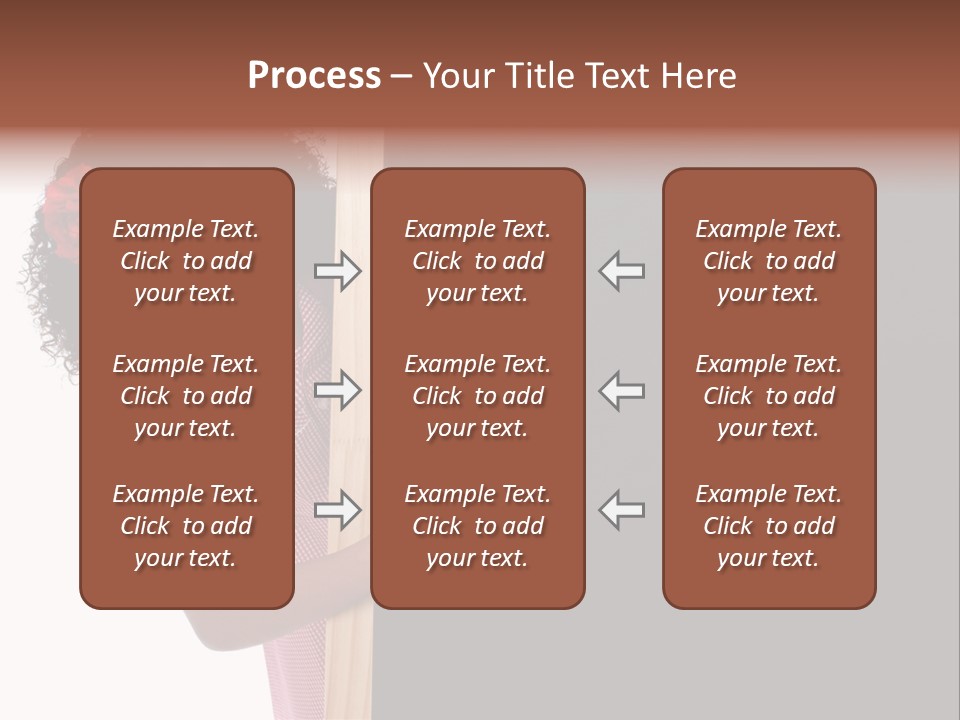 Kid Pointing Background PowerPoint Template