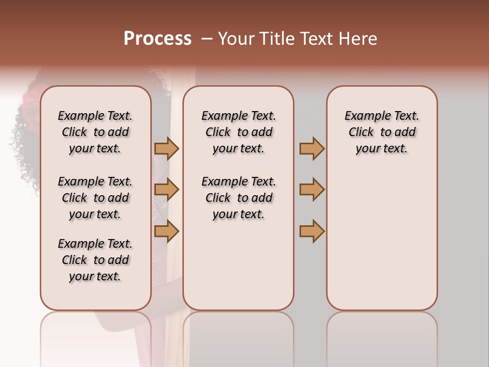 Kid Pointing Background PowerPoint Template