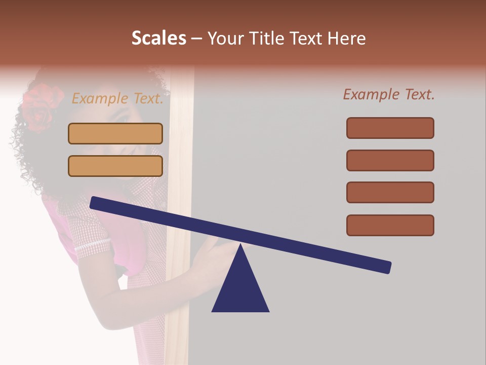 Kid Pointing Background PowerPoint Template