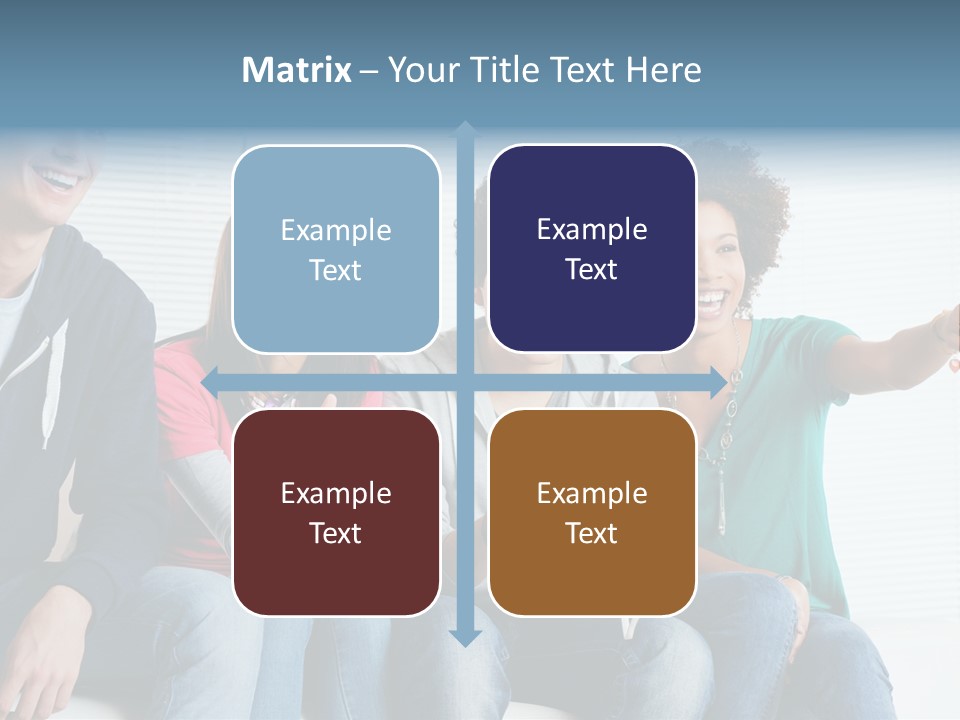 Lifestyle Sofa Party PowerPoint Template