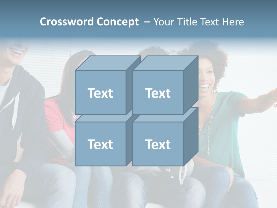 Lifestyle Sofa Party PowerPoint Template