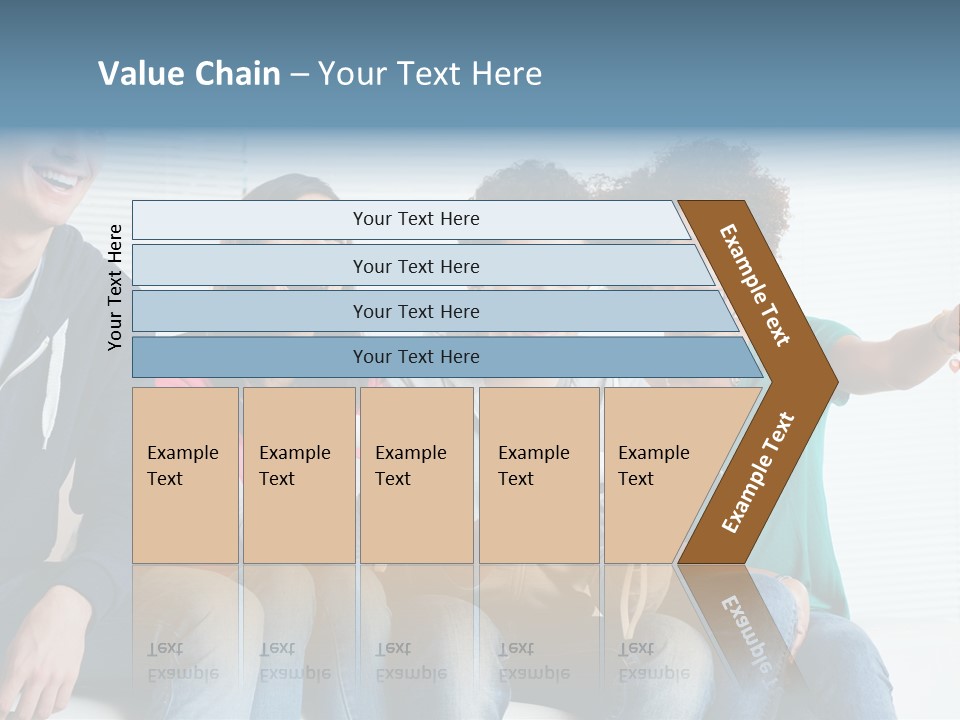 Lifestyle Sofa Party PowerPoint Template