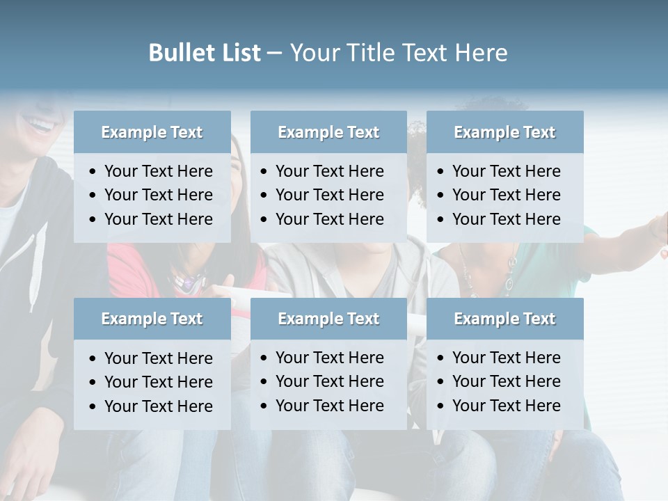 Lifestyle Sofa Party PowerPoint Template