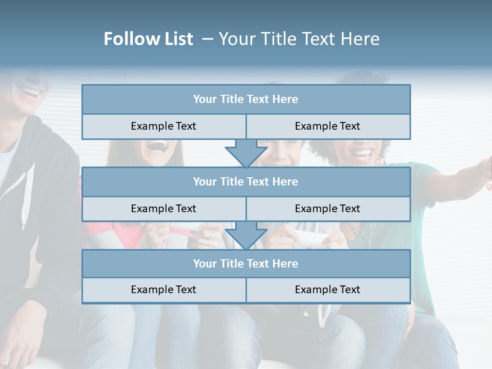Lifestyle Sofa Party PowerPoint Template