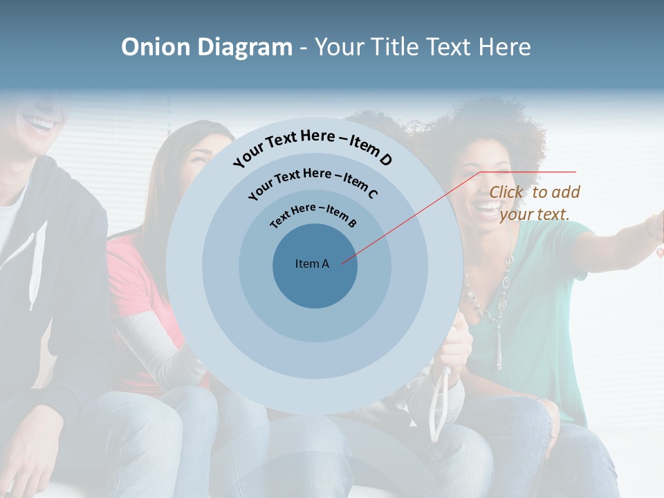 Lifestyle Sofa Party PowerPoint Template