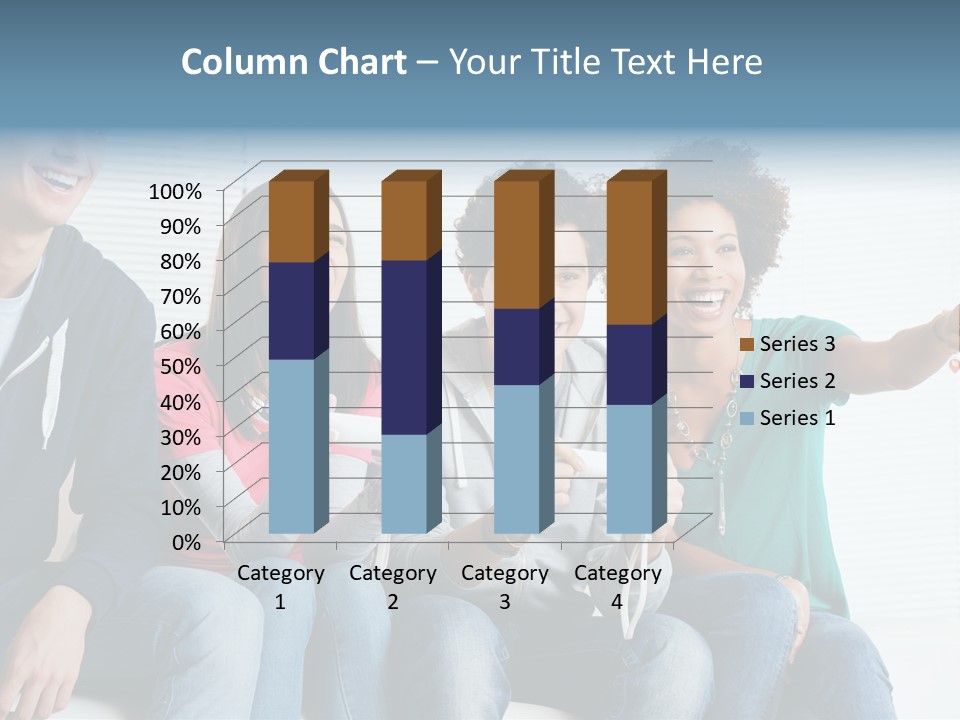 Lifestyle Sofa Party PowerPoint Template