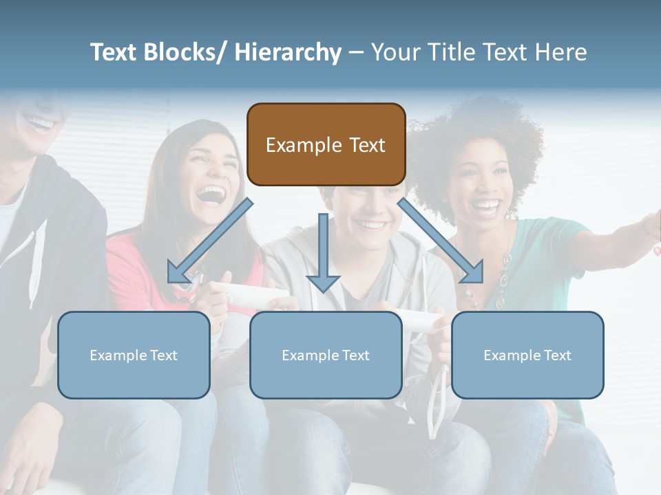 Lifestyle Sofa Party PowerPoint Template