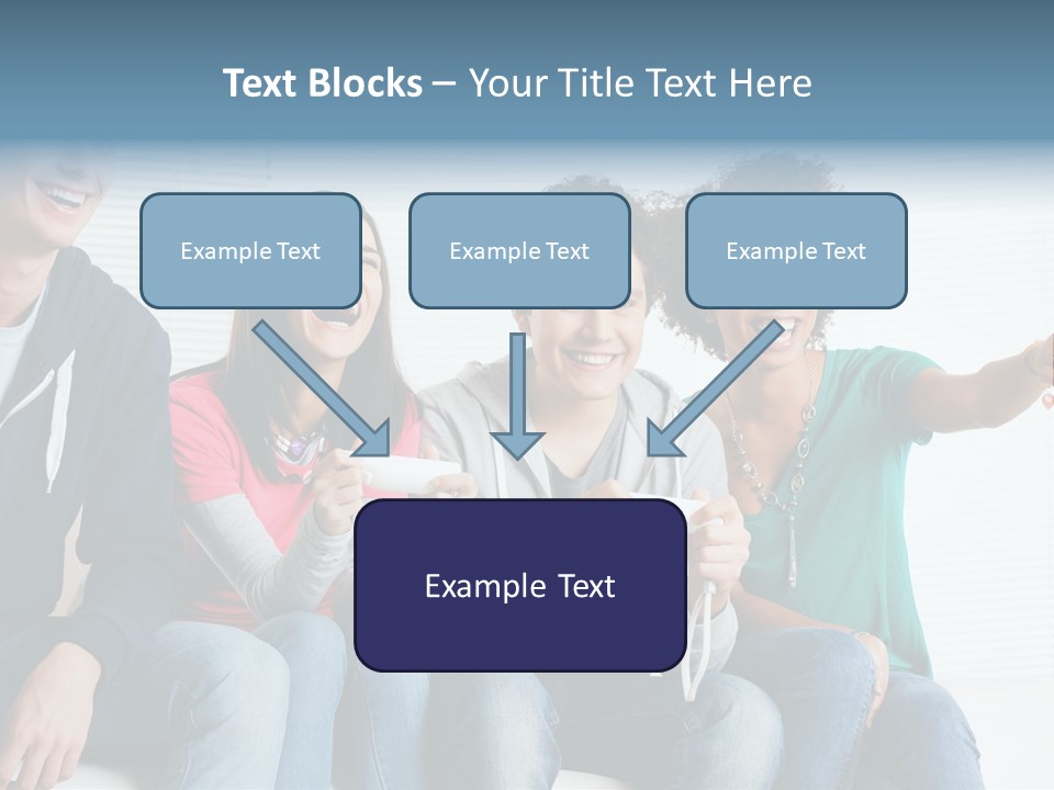 Lifestyle Sofa Party PowerPoint Template