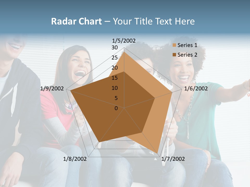 Lifestyle Sofa Party PowerPoint Template