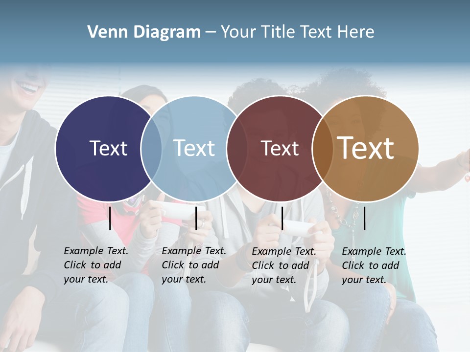 Lifestyle Sofa Party PowerPoint Template