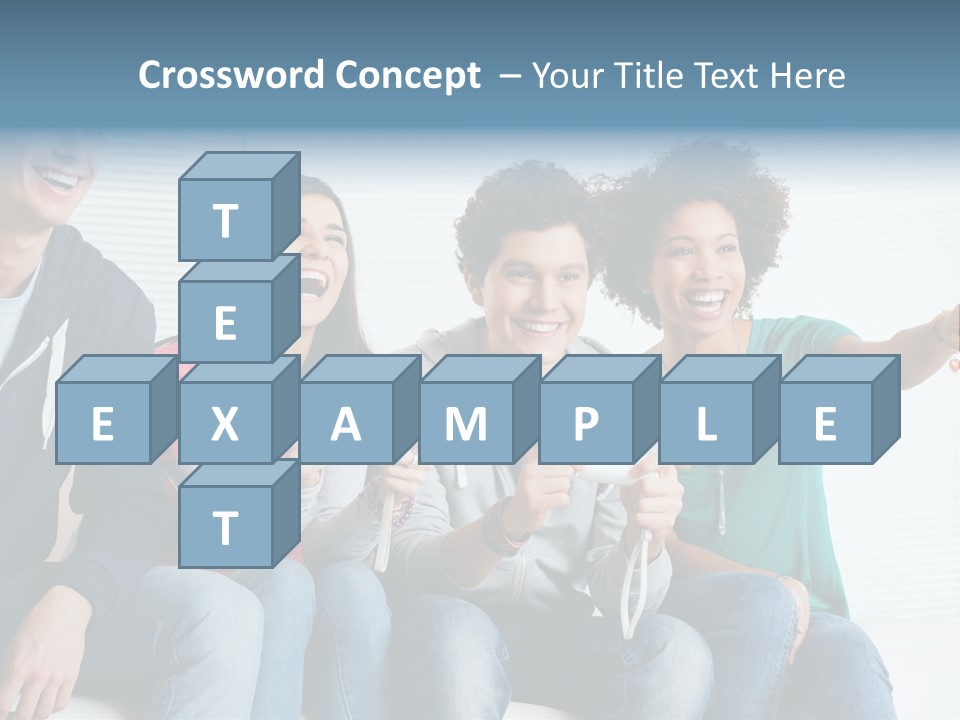 Lifestyle Sofa Party PowerPoint Template