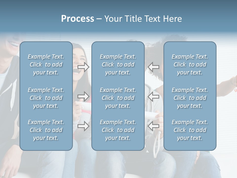 Lifestyle Sofa Party PowerPoint Template