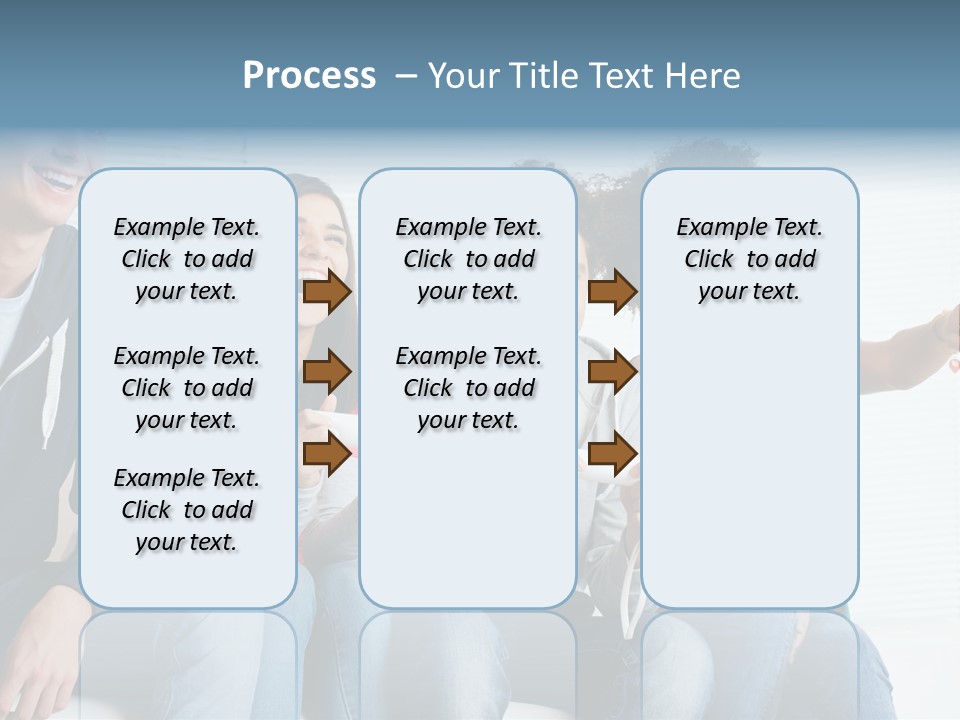 Lifestyle Sofa Party PowerPoint Template