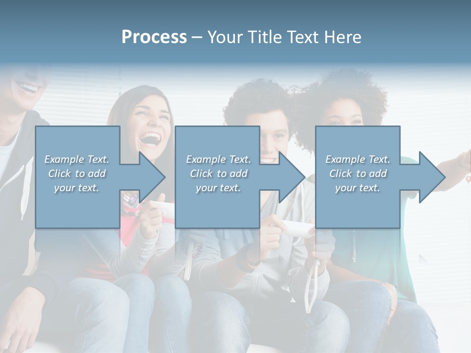 Lifestyle Sofa Party PowerPoint Template