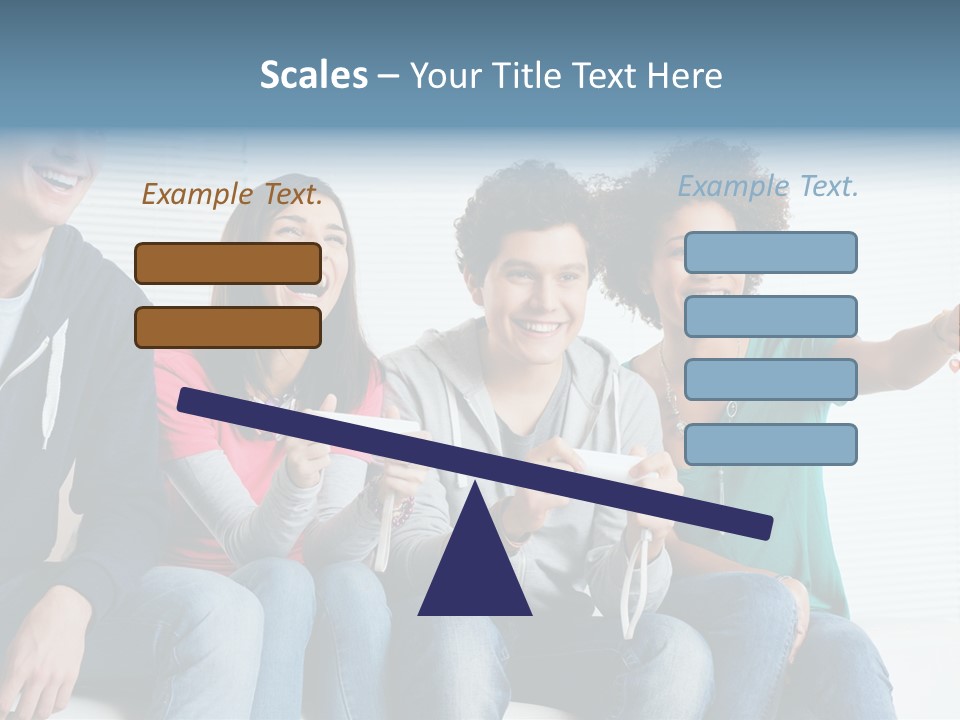 Lifestyle Sofa Party PowerPoint Template