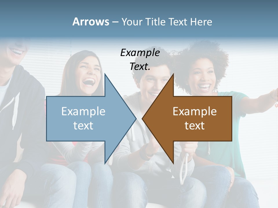 Lifestyle Sofa Party PowerPoint Template