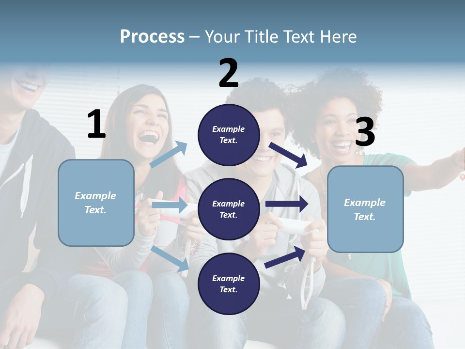 Lifestyle Sofa Party PowerPoint Template