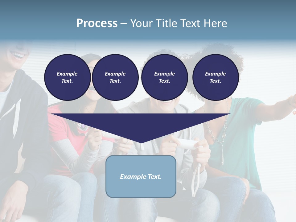 Lifestyle Sofa Party PowerPoint Template