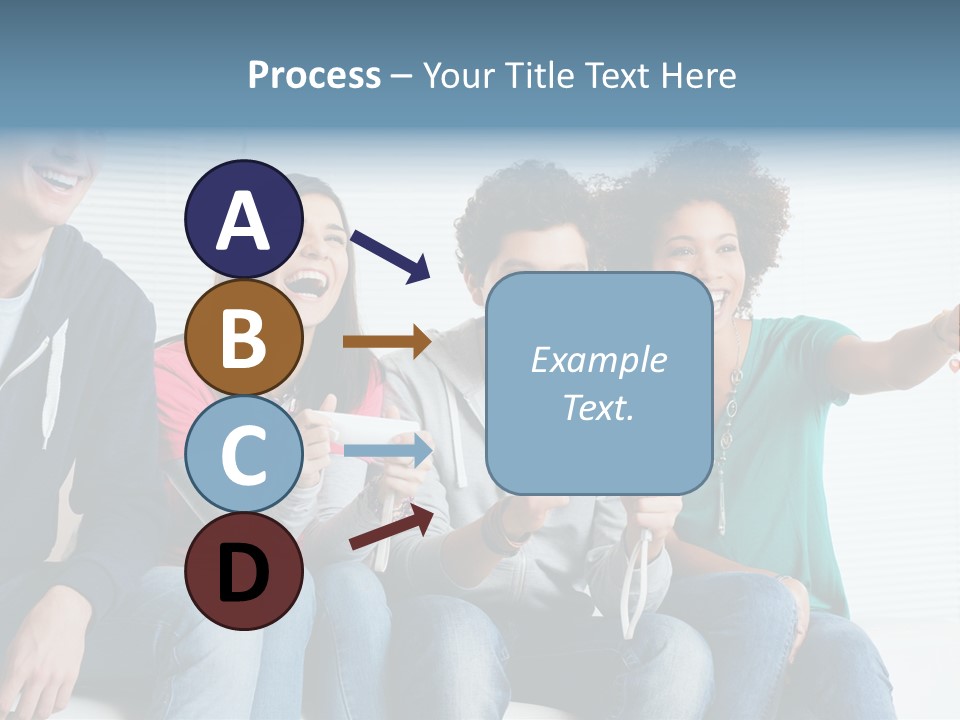 Lifestyle Sofa Party PowerPoint Template