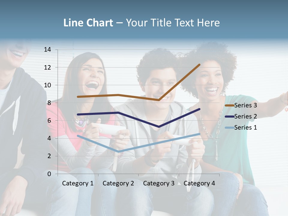 Lifestyle Sofa Party PowerPoint Template