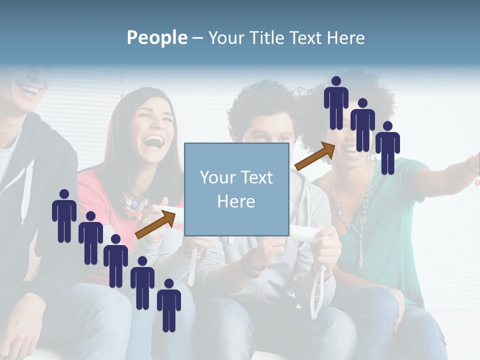 Lifestyle Sofa Party PowerPoint Template