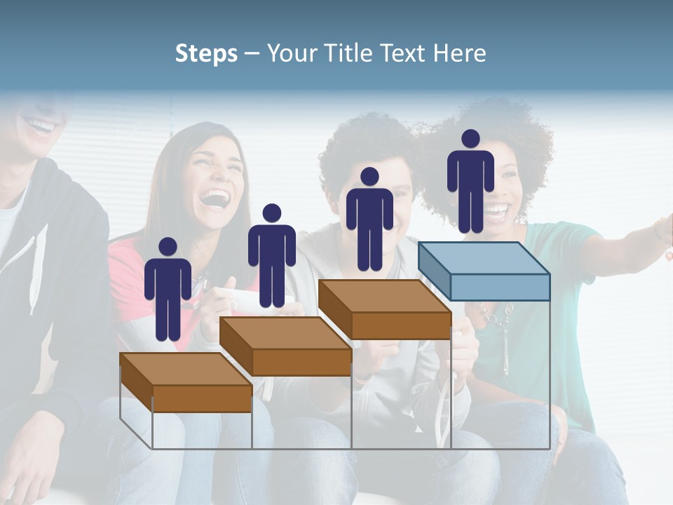 Lifestyle Sofa Party PowerPoint Template