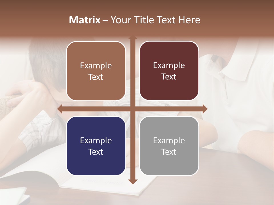 Men Happy Family PowerPoint Template