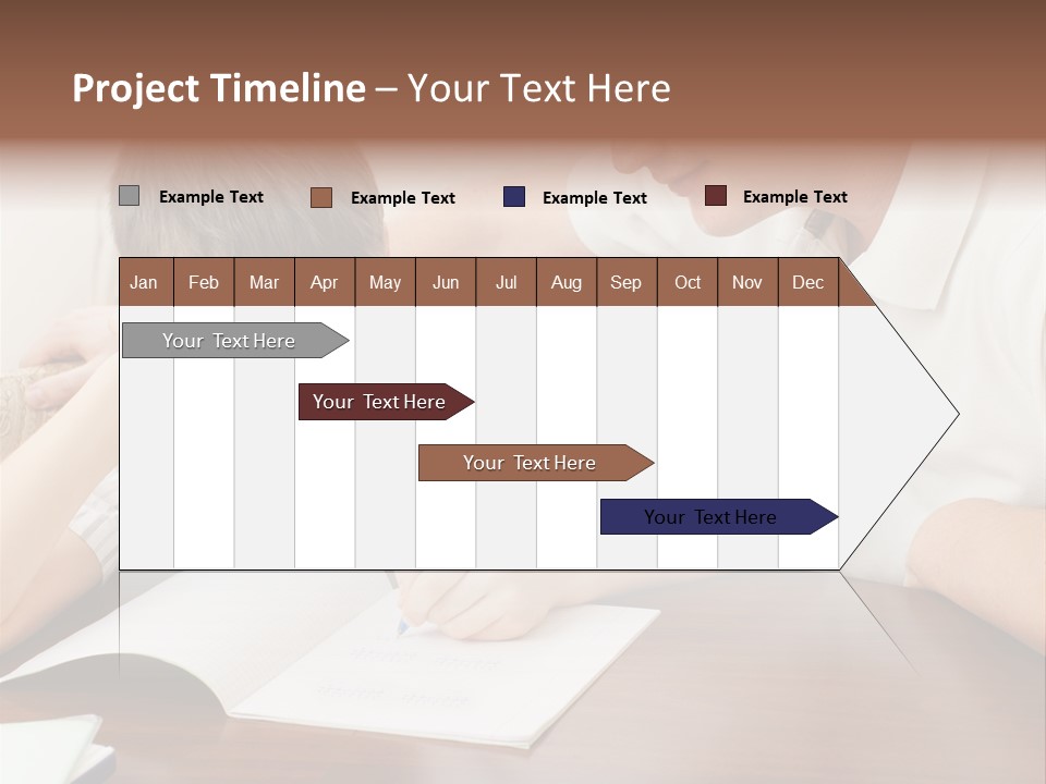 Men Happy Family PowerPoint Template