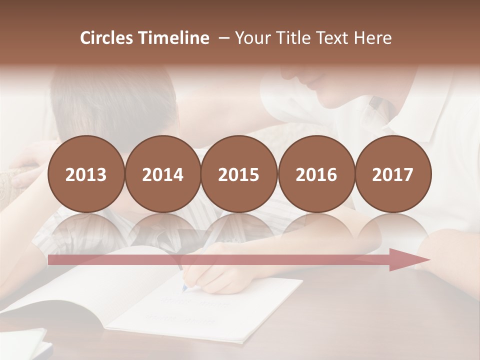 Men Happy Family PowerPoint Template